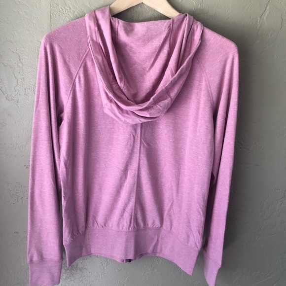 Nike Vintage Just Do It Pink Jersey Knit Hoodie - Picture 2 of 5